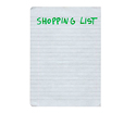 Shopping List